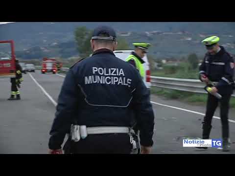 2019-07-25 MONTEMURLO - SCONTRO FRONTALE, GRAVISSIMO UN VENTENNE