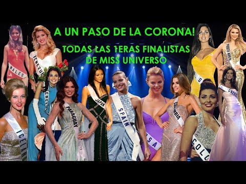 A UN PASO DE LA CORONA!... TODAS LAS 1ERAS FINALISTAS DE MISS UNIVERSO