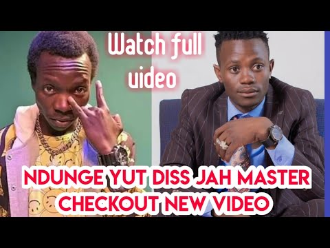 Ndunge yut Diss Jah Master "zimusoro wanyanya" (2020)