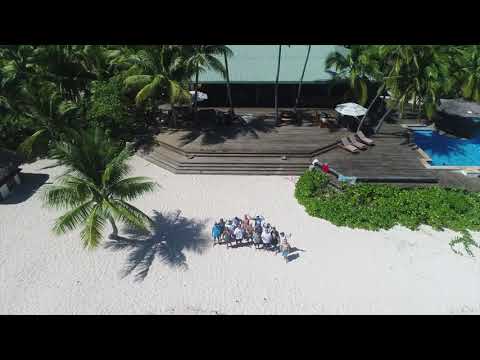 Tavarua Tavi Tube Tour 2018 drone shot