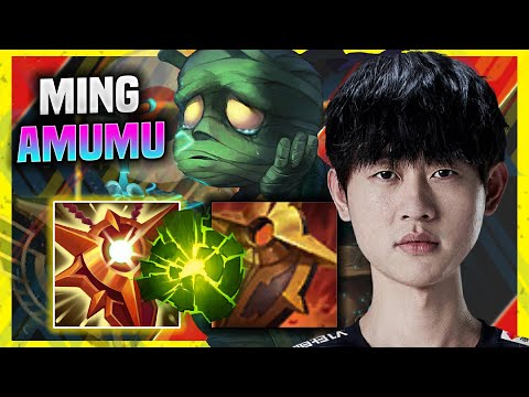 LEARN HOW TO PLAY AMUMU SUPPORT LIKE A PRO! - RNG Ming Plays Amumu Support vs Thresh! | Season 11