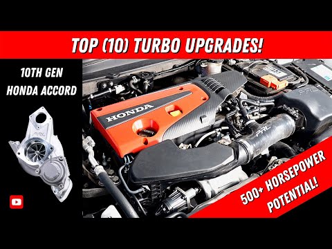 Top (10) TURBO Upgrades for Serious POWER!  //  10th Gen (2018-2022) Honda Accord
