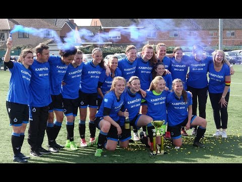 Zulte Waregem Dames C-Club Brugge Vrouwen B 2-4, 08-04-2018