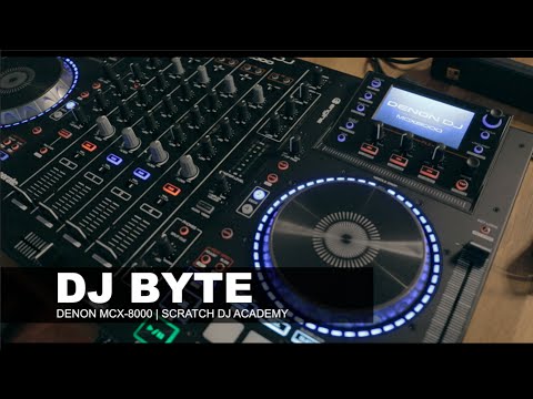 Denon MCX-8000 | SCRATCH DJ ACADEMY | DJ BYTE