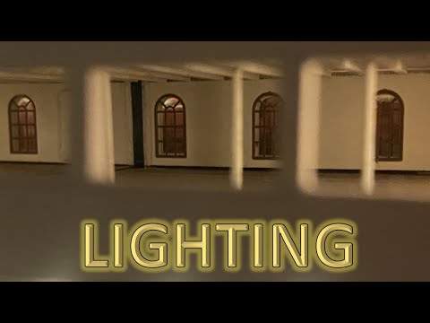 Radio Control Trumpeter 1:200 Titanic Build Part 45 - Lighting (again)