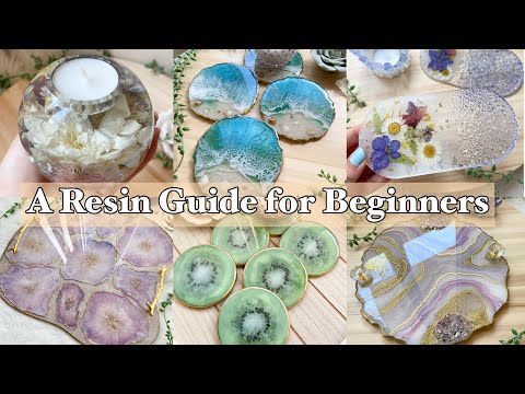 Resin Art for Beginners Complete Resin Coaster Tutorial