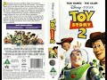 Disney S Pixar Toy Story 2 1999 Trailer VHS 2000 UK