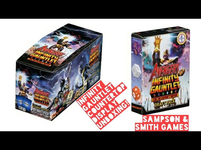 Vídeo relacionado con WizKids El | Avengers Infinity Gauntlet Countertop Display: Marvel Dice Masters | Juego en Miniatura | Edades Mayores de 14 | 60 Minutos de Tiempo de Juego