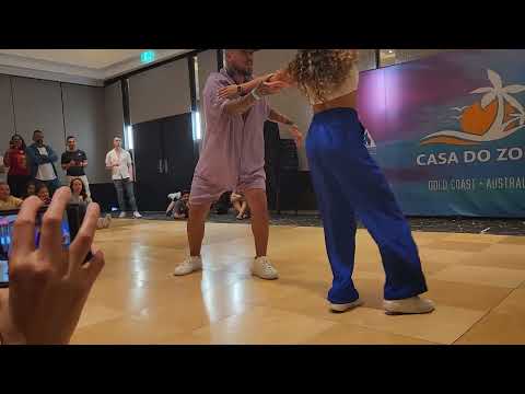Casa Do Zouk 2014 Perdinho and Paloma Demo 2