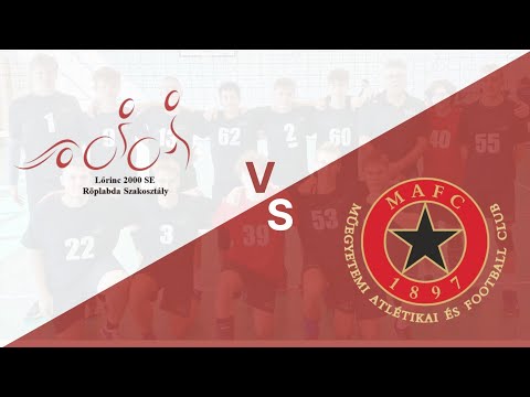 VOLLEYBALL COMPETITION   MAFC-BME-Lórinc 2000