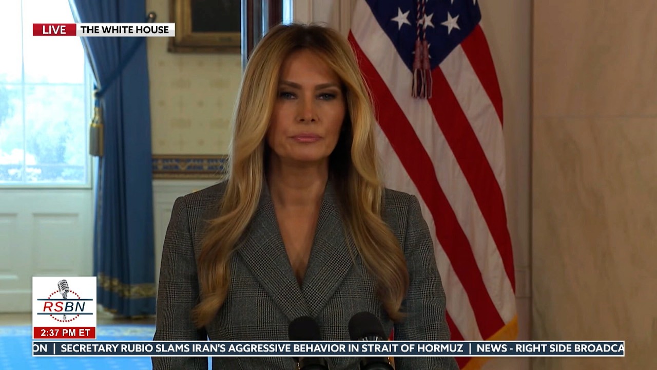 WATCH: First Lady Melania Trump Addresses Epstein Lies and Rumors - 4/9/26