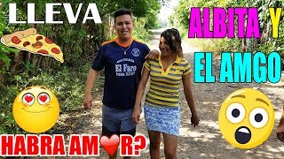 PIZZA LLEVA 🍕 ALBITA Y EL MAGO 😍 HABRÁ AMOR EN EL SALVADOR ES ? Vamos al Molino- Atol de Elote Pt 4