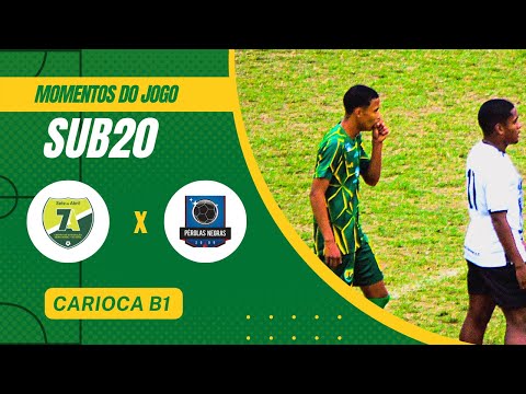 #SUB20| Lances do Carioca B1 - 7 de Abril x Pérolas Negras | 7A TV