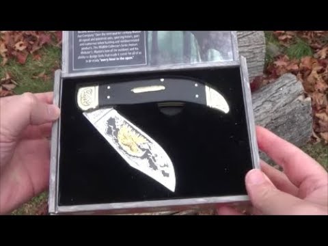 Marbles Wildlife Collector Series (Eagle) Knife Review $23 Video