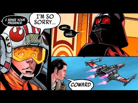 LUKE IS A COWARD, RUNS AWAY FROM VADER(CANON) - Star Wars Comics Explained