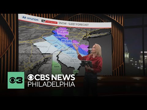 Winter storm to bring snow, ice to Philadelphia region Friday evening, Saturday morning