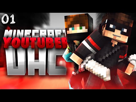 Minecraft YouTuber UHC Season 2: Episode 1 - Just Keep Swimming (Ft. The Pack & The Cube)