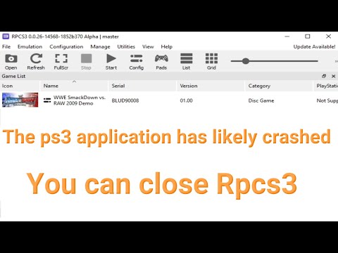 The Ps3 Application Has Likely Crashed You Can Close It