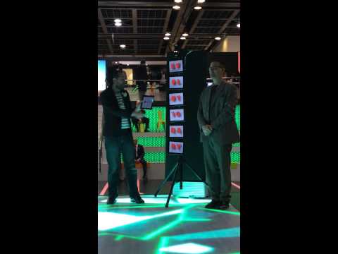 Charlie Caper and Erik Rosales at Gitex 2014