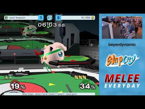 Smash N Splash 5 - Liquid' Hungrybox (Puff) vs PA | iBDW (Fox) - Melee Singles - Winners Top 32