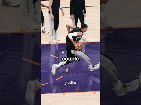 Can Wemby Dunk Without Jumping? #shorts #nba #basketball