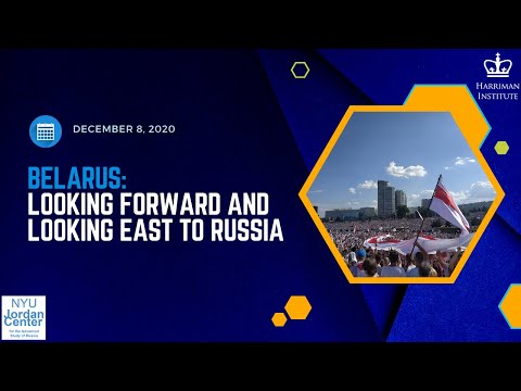 Belarus: Looking Forward and Looking East to Russia (12/8/20)