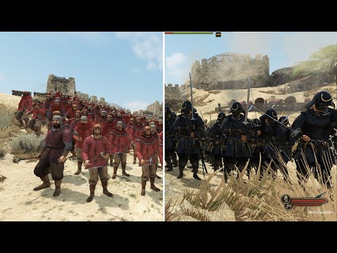 Can These Lone Samurai Defend against a Horde of Peasants