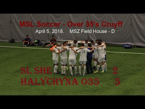 Cruyff Division. Soccer. SL She  vs Halychyna O35    2-5