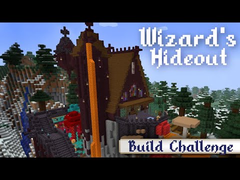 ValePlays - Dark Wizard's Winter Hideout - r/Minecraft Reddit Build Challenge (Villain Lair)