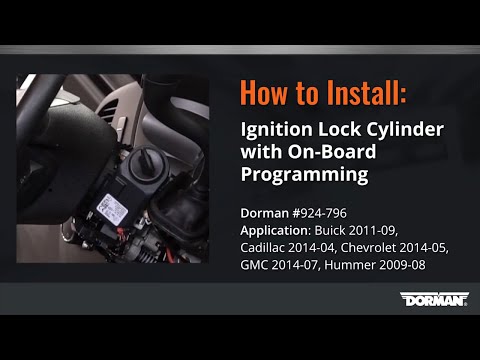 GM Ignition Lock Cylinder with On-Board Programming with Original Key by Dorman Products