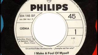 FRANKIE VALLI  I make a fool of myself  Northern Soul Promo