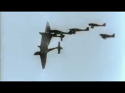 Footage of the German Luftwaffe in combat