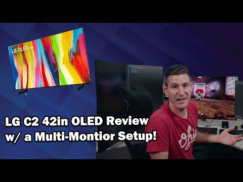 LG C2 OLED 42in Monitor Review: Gaming & Daily Office Work