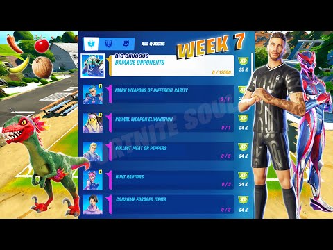Fortnite All *LEAKED* Week 7 Legendary & Epic Quests(Challenges) Guide - Chapter 2 Season 6
