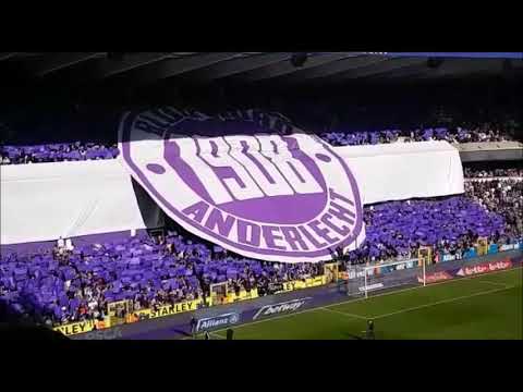 Andonline RSC Anderlecht - Club Brugge Atmosphere Tifo MA03