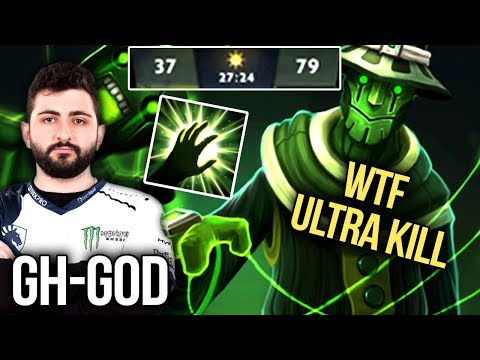 WTF?! 27 Min 116 Kills - GH-GOD Mid Rubick Gameplay Ultra Kill - Dota2