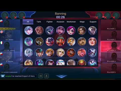 Zilong with 15k matches