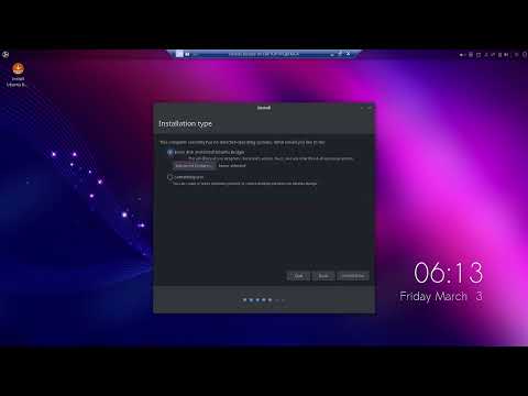 Installation of Ubuntu Budgie 22.04.02 LTS