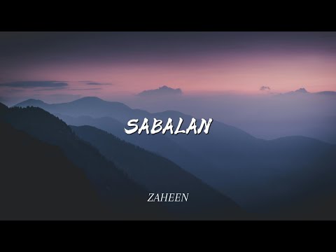 ZAHEEN - SABALAN (COVER)