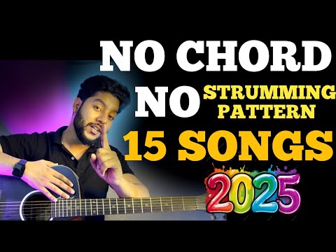NO CHORDS & NO STRUMMING 15 BOLLYWOOD HIT SONGS | 1 CHORD 15 HIT SONGS | 1 CHORD SONGS ON GUITAR