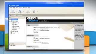 How to set up Outlook Express on Windows® XP-based PC