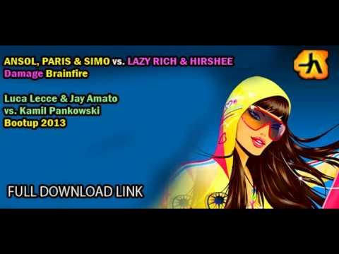 Ansol, Paris&Simo VS Lazy Rich&Hirshee - Damage Brainfire (Luca Lecce & Jay Amato vs. K.Pankowski)
