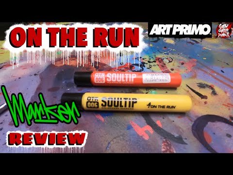 On The Run 006 soultip Squeeeeze Marker Review (chill day time tags)