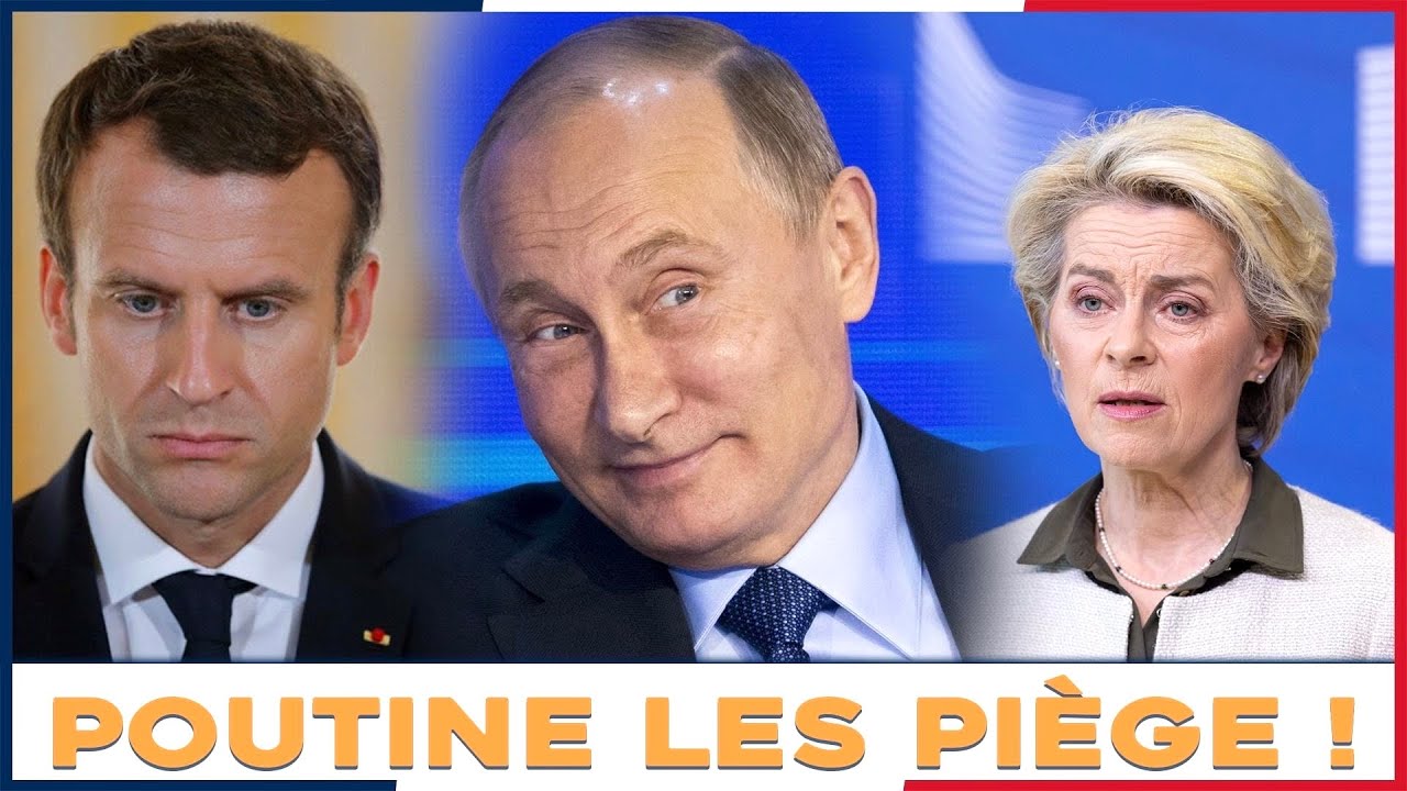 « Vous êtes complètement foutus ! » Poutine piège Macron et Ursula !