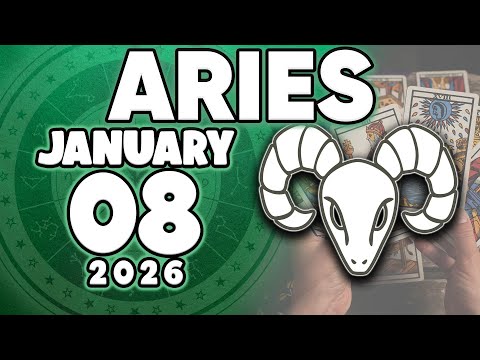 𝐀𝐫𝐢𝐞𝐬 ♈ 🎁 THE UNIVERSE IS BLESSING YOU! 😇 HUGE SURPRISE!🎁 Horoscope for today JANUARY 8 2026🔮#zodiac