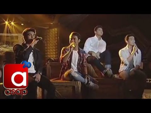 Daniel, Inigo, Diego, JM sing "Pangarap Lang Kita" on ASAP - YouTube