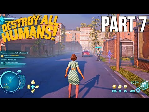 Destroy All Humans Remake Early Access Gameplay Part 7 (Destroy All Humans 2020)
