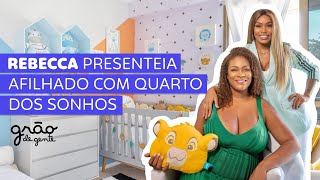 CANTORA REBECCA PREPARA SURPRESA INCRÍVEL PARA PRIMA GRÁVIDA