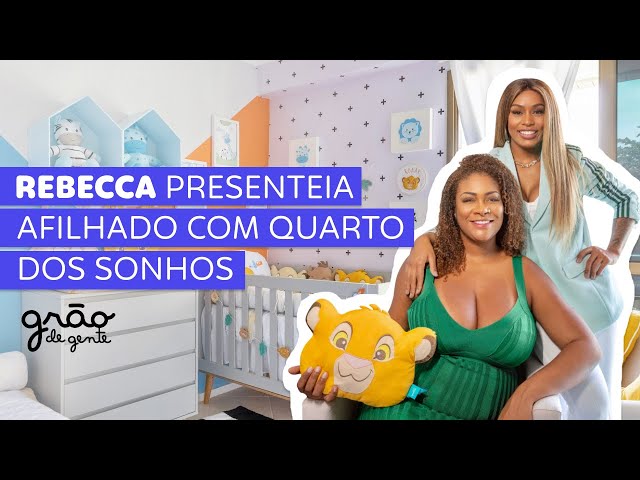 CANTORA REBECCA PREPARA SURPRESA INCRÍVEL PARA PRIMA GRÁVIDA