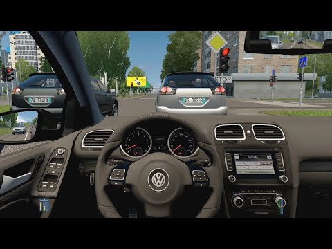 City Car Driving - Volkswagen Golf 6 R | Fast Driving